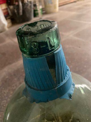 2 Bottiglie di Cristallo Vino Vuote