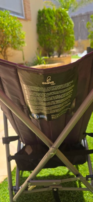 Sillita de paseo rosa y gris