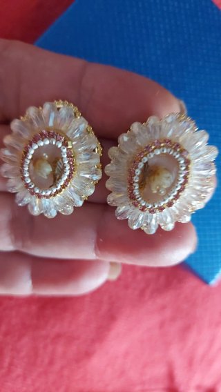 Pendientes de novia fiesta