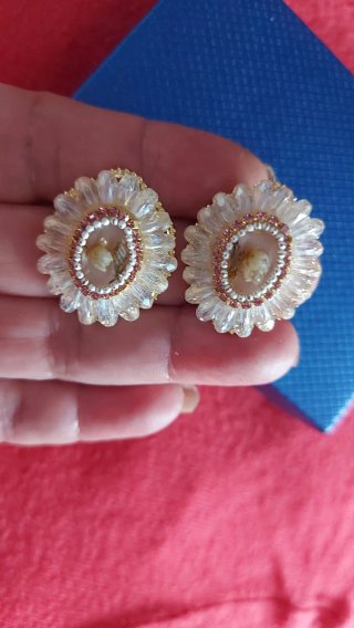 Pendientes de novia fiesta