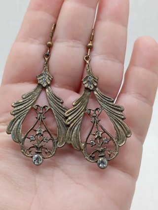 Pendientes vintage estilo bohemio