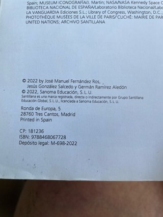 HISTORIA 1º BACH SANTILLANA  9788468067728
