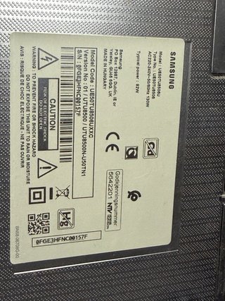 TV Samsung 50” 4K UHD Smart TV Serie 8