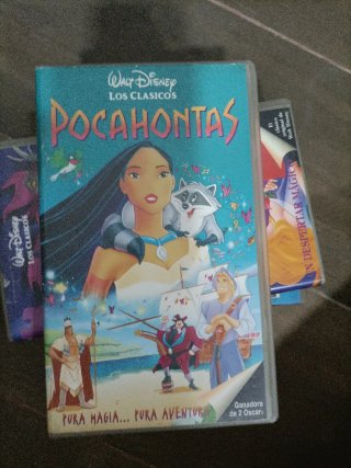 Cintas de video Disney, 3€ la unidad