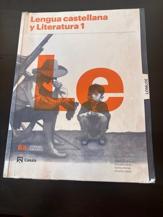 Lengua castellana y literatura 1, Le Bachillerato
