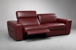 Sofá italiano Natuzzi de piel auténtica – 1.999€