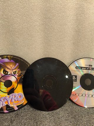 Lote/Pack de CDs spyro ps1