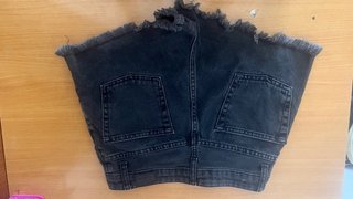 pantalón corto negro mujer
