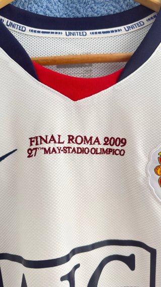 Camiseta MUFC Ronaldo 7 Final Champions Roma