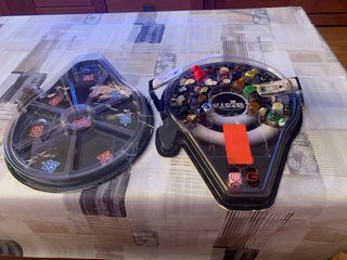 Juego Star Wars Bustz con todas las figuras y dado