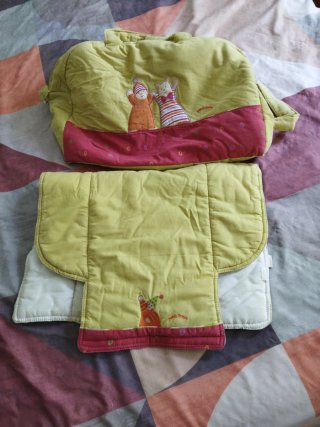 Bolsa bebe con cambiador