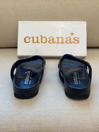 Ciabatte Cubanas vera pelle N.38