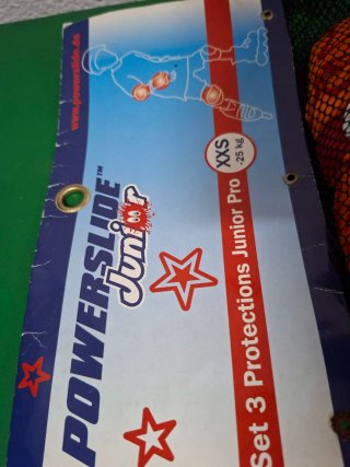 Protecciones skate talla XS (25-60kg)