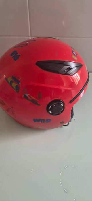 Casco moto infantil