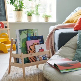 Estanteria mueble Ikea para niños.