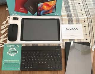 Lote tablet, + teclado, + ratón + funda+ protector