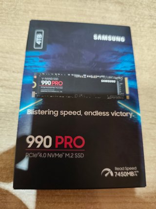 SSD Samsung 990 PRO 4TB PCIe 4.0 NVMe M.2