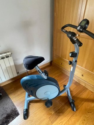 Bicicleta Estática Azul