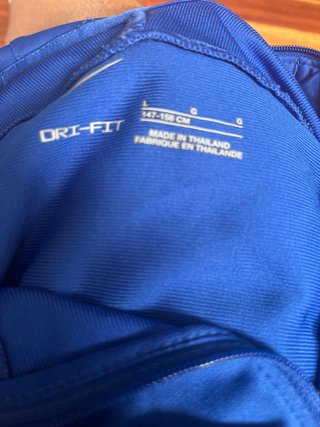 Sudadera azul psg de nike de niño