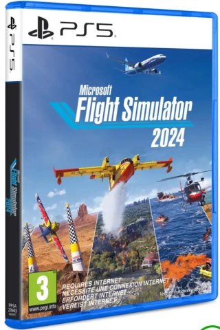 Videojuego de simulación de vuelo PS5 Precintado.