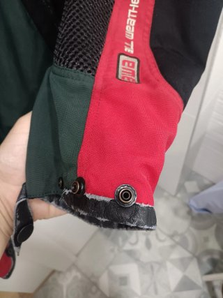 Chaqueta moto de verano
