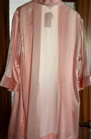 Vestaglia e camicia da notte corta in seta Frette
