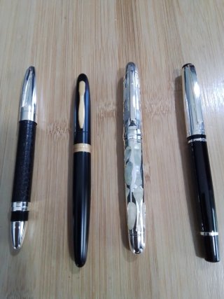Lote 4 Penne Stilografiche Premium Design Unico