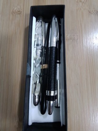 Lote 4 Penne Stilografiche Premium Design Unico