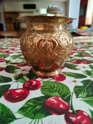 Vaso in argento Sheffield
