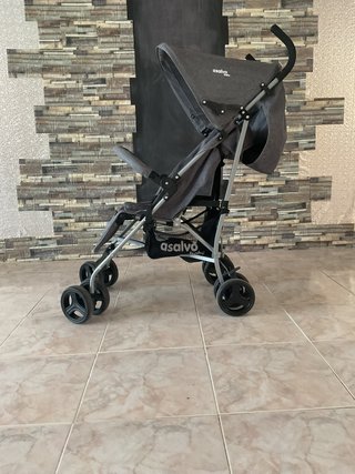 Silla de paseo Asalvo Baby gris
