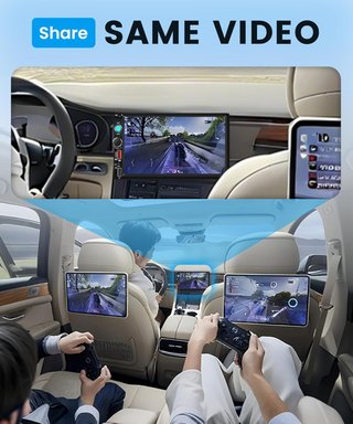 Inalámbrico Carplay Radio de Coche 2 DIN con You-T
