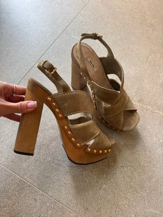 Sandalias Miu Miu de plataforma