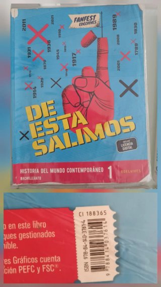Libros 1 Bachiller, Sociales, Carmelitas