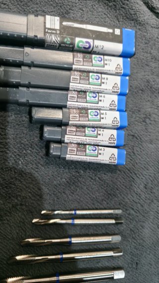 set Machos de roscar de cobalto WURTH HSS-CO