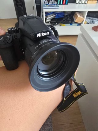 Camara nikon coolpix P950 + maletin transporte