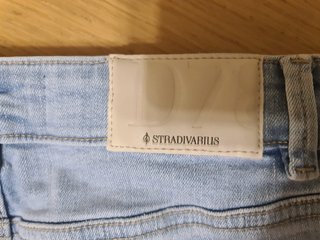 Pack dos pantalones campana tiro alto stradivarius