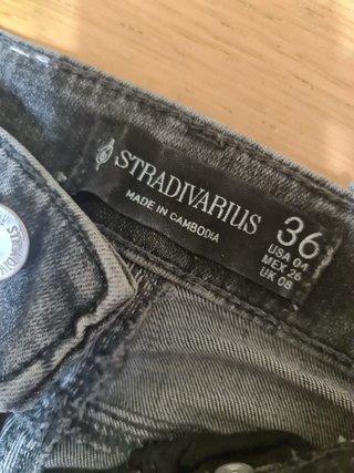 Pack dos pantalones campana tiro alto stradivarius