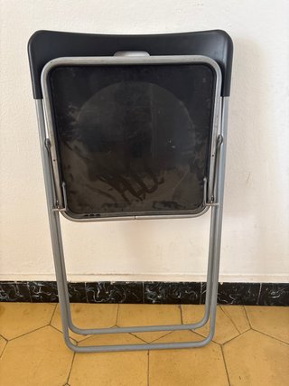 Silla plegable plastico