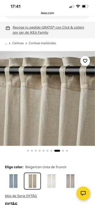 Cortinas Dytag Ikea