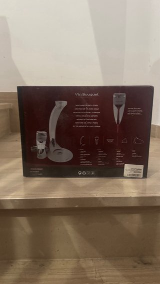 Aireador de vino Vin Bouquet con soporte
