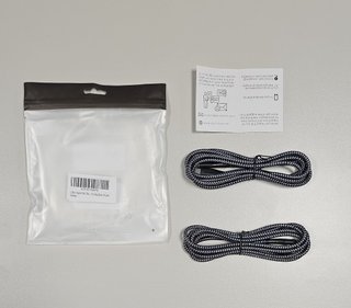 Cables USB-C a USB-C de 2m. pack 2 cables.