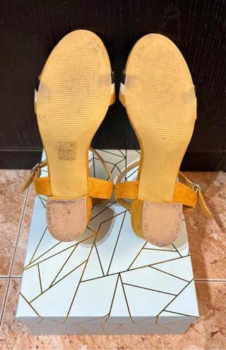Sandalias con cuña