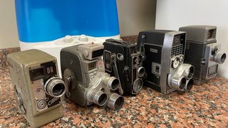 Pack videocámaras vintage 8mm - FUNCIONAN