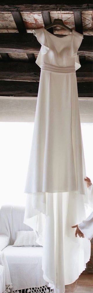 Vestido novia de Silvia Fernández Talla XS