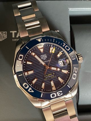 TAG Heuer Aquaracer Automatico 43mm Azul
