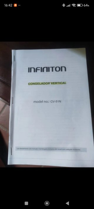 Congelatore verticale INFINITON piccolo