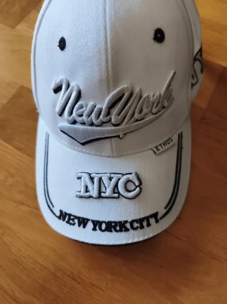Gorra New York blanca