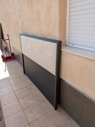 Canapé y cabezal para cama de 160x200 cm