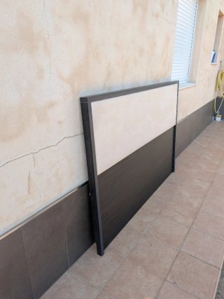 Canapé y cabezal para cama de 160x200 cm