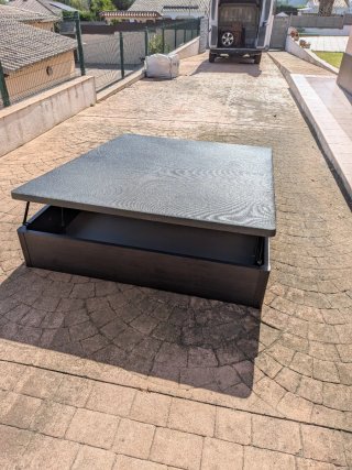 Canapé y cabezal para cama de 160x200 cm